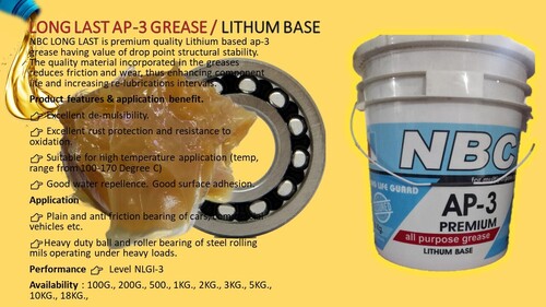 NBC LONG LAST AP-3 GREASE