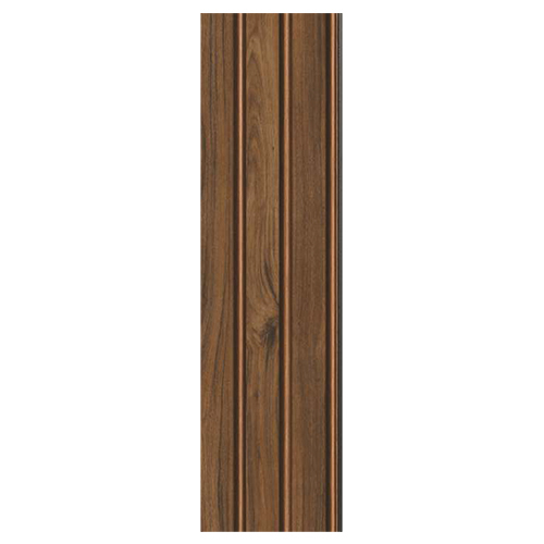 MD-5014 Metal Crust WPC Panel - Customized Size, Moisture-Proof Metal Design for Commercial Usage