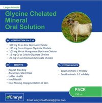 Glycine Chelated Minerals Oral Solution Animal Feed