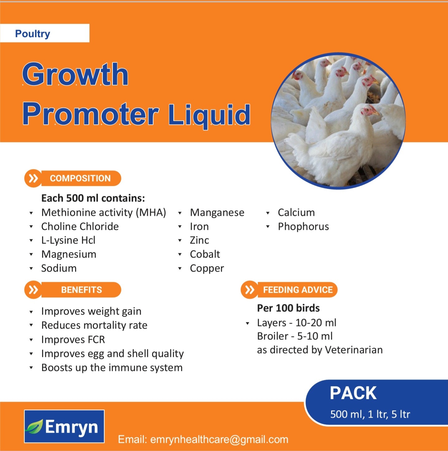 Growth Promoters for Poultry