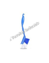 Fastclean Sink Brush - Made From Virgin Plastics, Blue Color | Extra Bristles For Faster Kitchen Basin Cleaning, 5-year Shelf Life