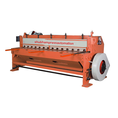 Semi-Automatic Mechanical Under Crank Shearing Machine