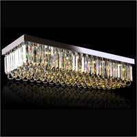 Antique Rectangular Crystal Chandelier