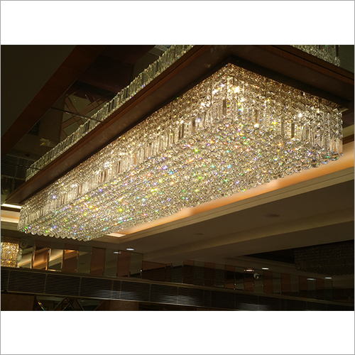 Banquet Rectangular Crystal Chandelier