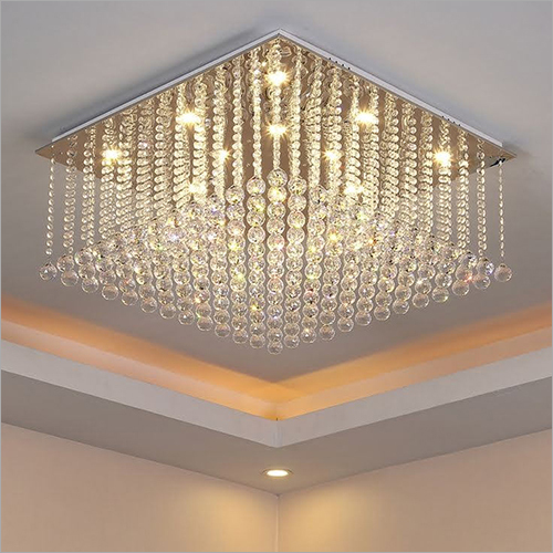 Square Shape Crystal Chandelier