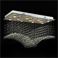 Stainless Crystal Chandelier