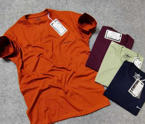 Heavy cotton round neck mens T-shirts