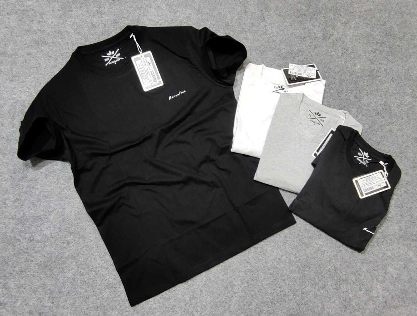Heavy cotton round neck mens T-shirts