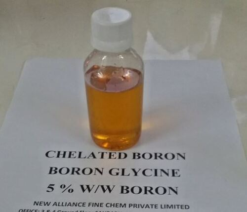 Chelated Boron as Boron Glycine Liquid