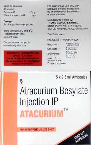 ATACURIUM 2.5 ATACURIUM BESYLATE INJECTION