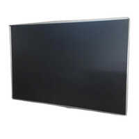 Black Chalk Board - Resin Coated Steel, Customizable Size, Black Colour With Aluminium Frame | Ideal For Writing In Educational Settings