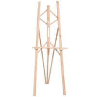 Brown Wooden Display Board Stand