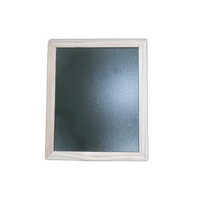 10x14 Inch Wooden Slate - Mdf Material, Thickness 8mm, Color White + Black | Two In One Slate With Marker, Chalk, And Duster Included