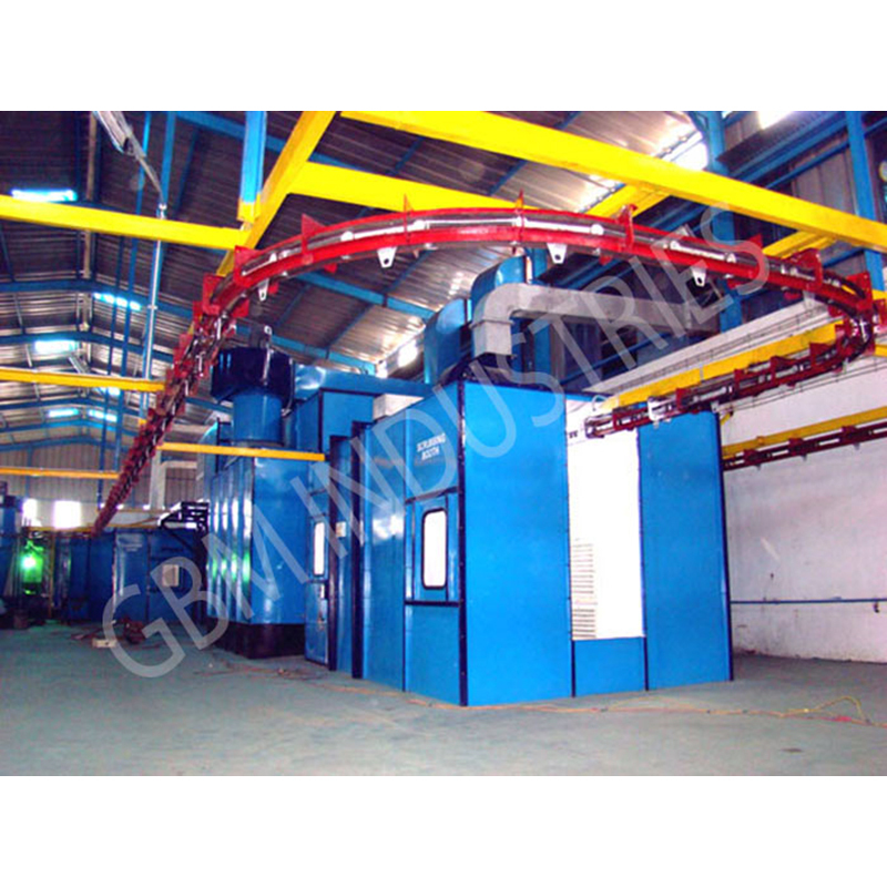 Liquid painting plant