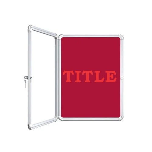 Notice Board With Acrylic Door