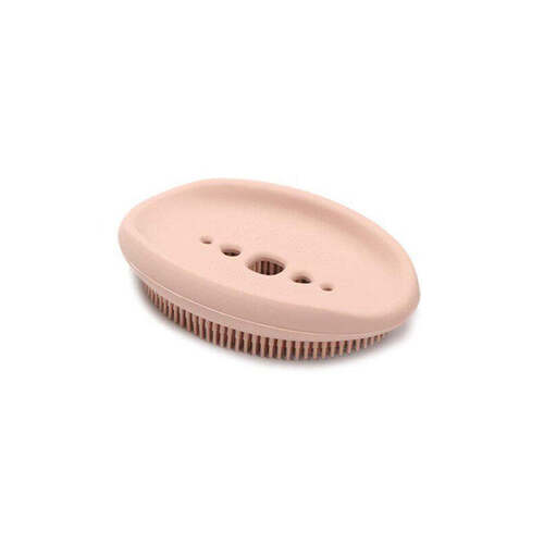 SILICONE CLEANING BRUSH with SOAP HOLDER 2 IN 1 (6137)