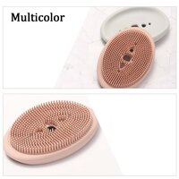 SILICONE CLEANING BRUSH with SOAP HOLDER 2 IN 1 (6137)