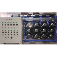 Draw Heat Set Winder Machine With HMI Control Penal