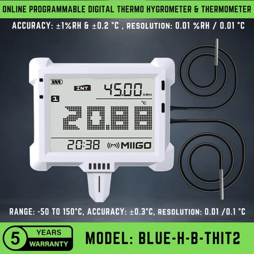 Digital Thermo Hygrometer And Dual Chanel Thermometer From MIIGO