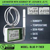 Reference Class Master Humidity Temperature Indicator Cum Data Logger From MIIGO
