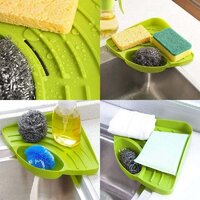 CORNER SINK STRAINER FOR DRAINING KITCHEN WASTE IN SINKS AND WASH BASINS (861H)