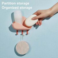 PLASTIC SOAP CASE COVER FOR BATHROOM USE PACK OF 4PCS (4870)