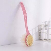 BATH BRUSH WITH LONG HANDLE 2IN1 (4832)
