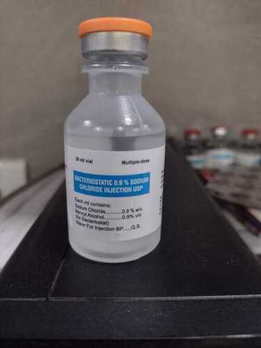 Bacteriostatic 0.9% Sodium Chloride Injection USP 30ML