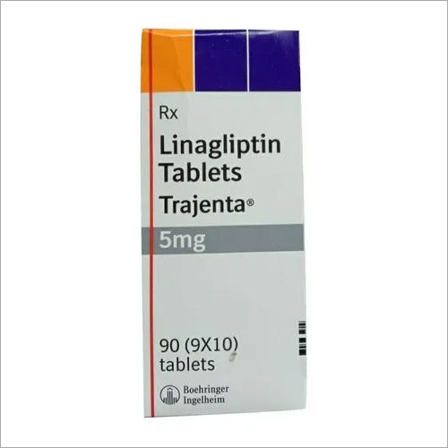 5MG White Linagliptin  Trajenta Tablet