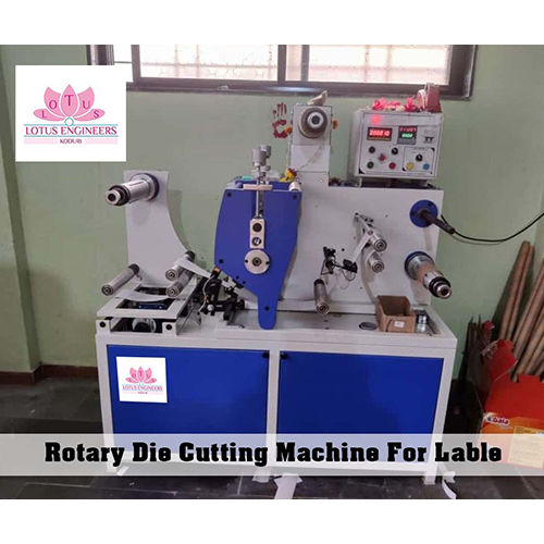 White Rotary Die Cutting Machine For Lable