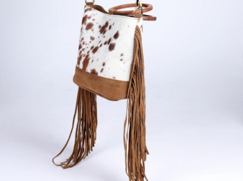 Handmade shoulder Tote Bag fringes Bag