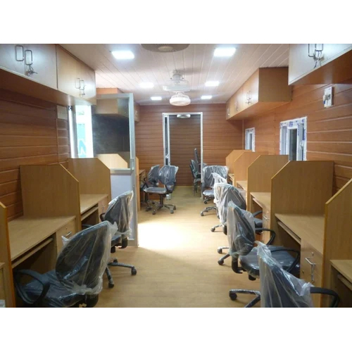 Office Container With Complete Furniture