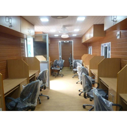 Office Container With Complete Furniture