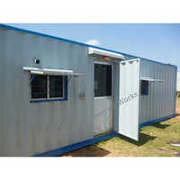 Grey Modified Container Office Cabin