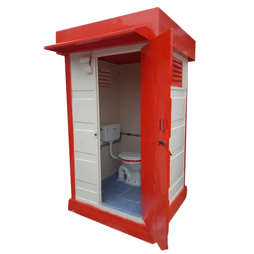 Red Frp Security Cabin