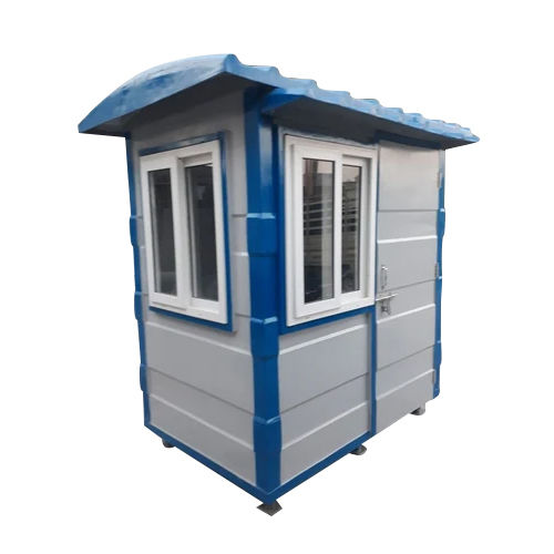 4x4 Feet Steel Portable FRP Security Cabin