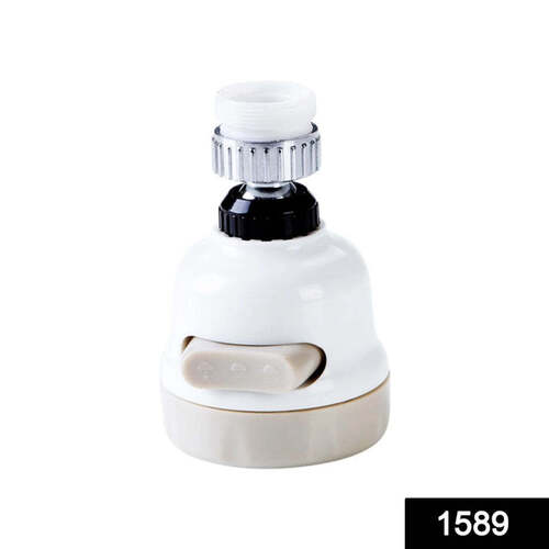 ROTATABLE SPLASH PROOF 3 MODES WATER SAVING NOZZLE FILTER FAUCET SPRAYER (1589)