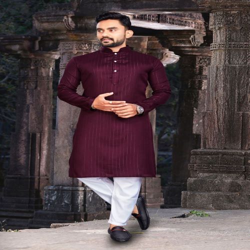 Fancy Mens Kurta With Pajama