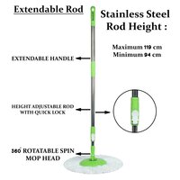 Fastclean Mop Handle And Dish And Refill Economic