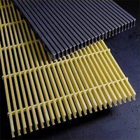 Yellow And Grey FRP Moulded Gratings