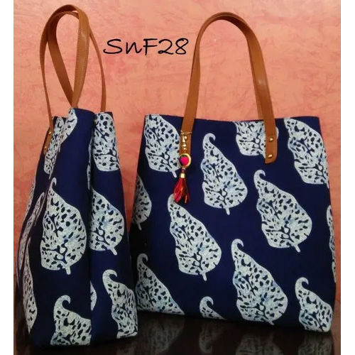 Multicolor Printed Tote Bag