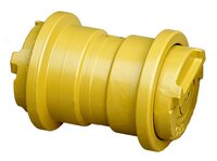 Yellow Excavator Track Roller Carrier Roller
