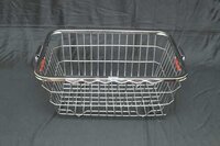 Ss Dish Drainer Rack - Stainless Steel, Rectangular Size As Per Order, Silver Color | Ideal Ss Kitchen Basket With Double Wired Support, Easy To Handle