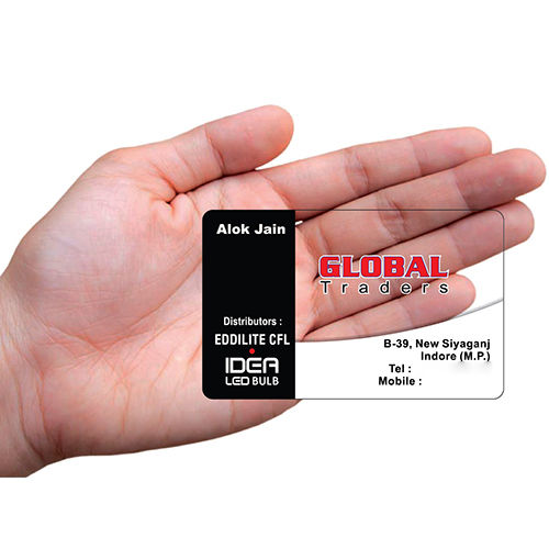 Pvc Transparent Card - Color: Cmyk Four Colour Process | 1 Sides