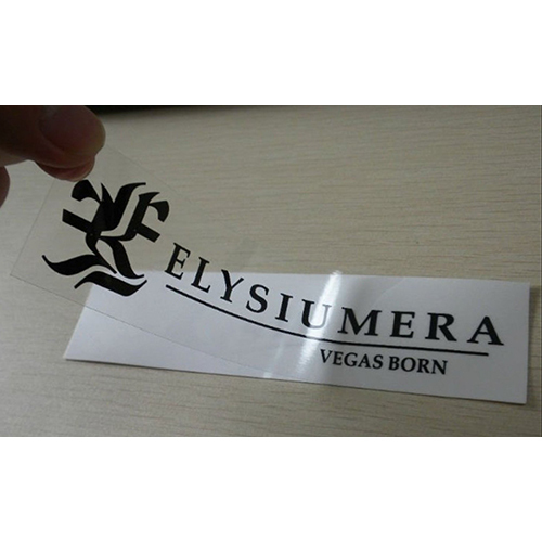 Printed Transparent Sticker