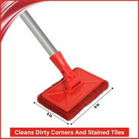 Fastclean Tile Brush With 2 Ft Rod