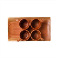 Wooden Cup Tray
