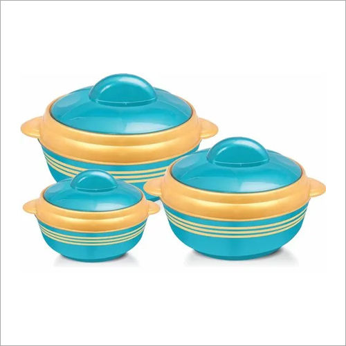 Sky Blue 3000 Mi Plastic Insulated Casserole Sets