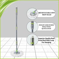 Fastclean Bucket Mop Handle and Dish and Refill (Premium)