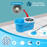 Fastclean Spin Mop 360 Degree (Steel)